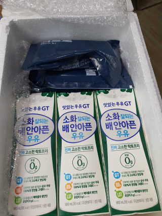 남양유업 맛있는우유GT 소화잘되는 배안아픈우유 3EA — 1점을 준 리뷰어가 2020년 10월 올린 사용 사진