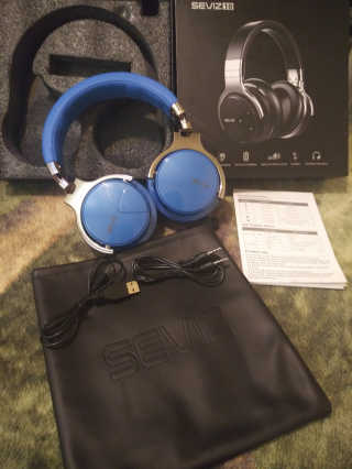 SEVIZ Bluetooth Headphones 10 3color — 5점을 준 리뷰어가 2020년 5월 올린 사용 사진