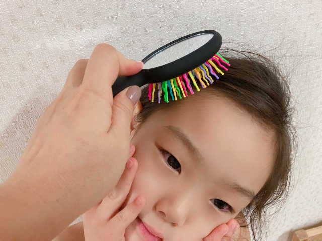 아이캔디 레인보우 볼륨S  브러쉬 미니 블랙 리뷰 사진