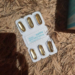JW중외제약 마이코드 알티지 오메가3 1000 mg — 5점을 준 리뷰어가 2020년 8월 올린 사용 사진