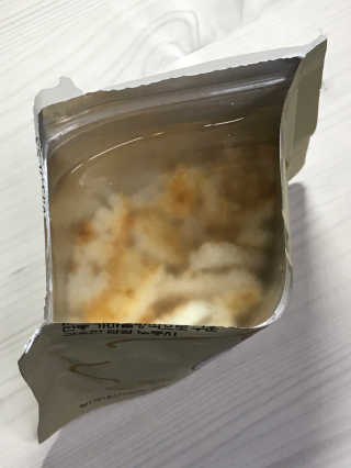 [꾸콤] 참참 전통 찹쌀 누룽지 일주일세트 60g x 5 — 2.5점을 준 리뷰어가 2020년 10월 올린 사용 사진