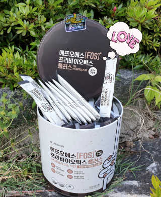 서울약사신협_FOS프리바이오틱스플러스쿠앤크_5gX100포 — 5점을 준 리뷰어가 2020년 4월 올린 사용 사진