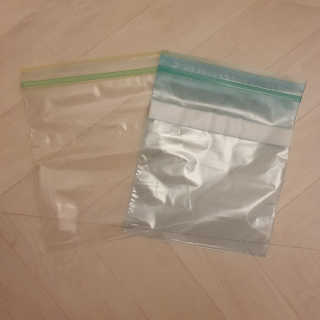 글래드 지퍼백 냉장형 중형,대형 + 냉동형 중형 — 5점을 준 리뷰어가 2020년 8월 올린 사용 사진