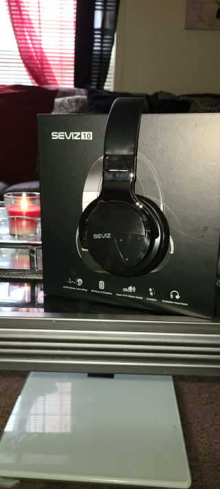 SEVIZ Bluetooth Headphones 10 3color — 5점을 준 리뷰어가 2020년 6월 올린 사용 사진