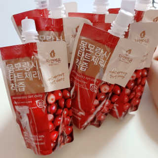 자연에온 몽모랑시 타트체리 착즙 100mL 10개입 2BOX — 5점을 준 리뷰어가 2020년 10월 올린 사용 사진
