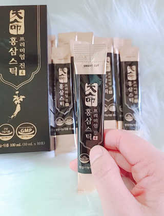 헬스업_천명진프리미엄홍삼스틱_10ml x 30포 — 5점을 준 리뷰어가 2020년 11월 올린 사용 사진