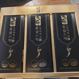 헬스업_천명진프리미엄홍삼스틱_10ml x 30포 — 1점을 준 리뷰어가 2020년 12월 올린 사용 사진