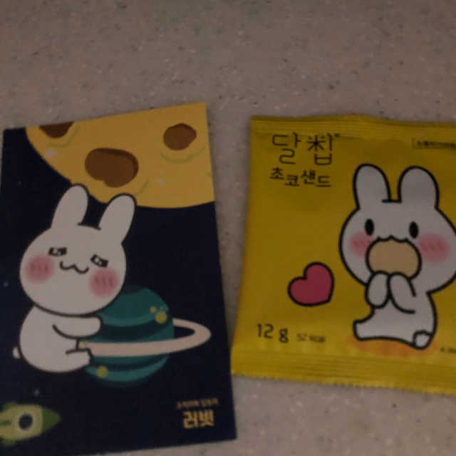 달칩 초코샌드 리뷰 사진