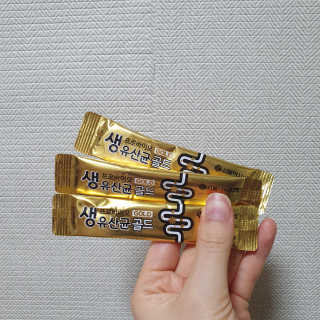 서울약사신협_프로바이오생유산균골드_2.5x100포 — 5점을 준 리뷰어가 2020년 6월 올린 사용 사진