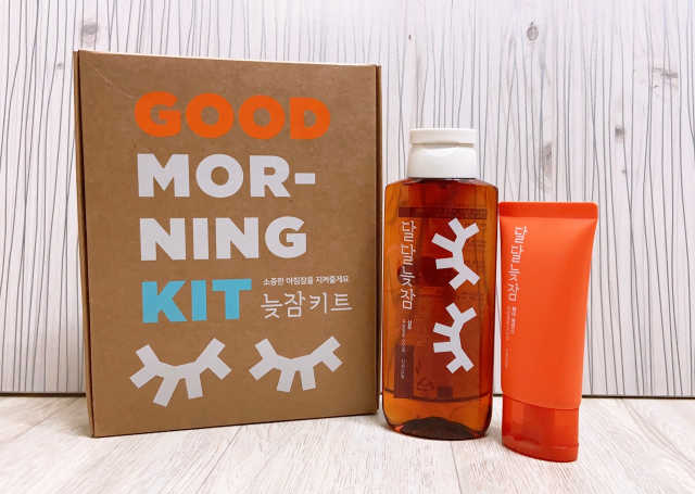 아로마 늦잠 꿀잠 샴푸 키트 리뷰 사진