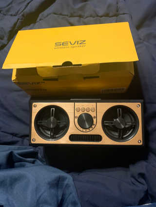 SEVIZ RETRO20W 레트로 블루투스 스피커 — 5점을 준 리뷰어가 2020년 9월 올린 사용 사진