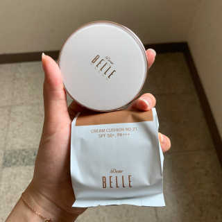 디어벨르 크림쿠션 DEAR BELLE CREAM COUSION — 3.5점을 준 리뷰어가 2020년 8월 올린 사용 사진