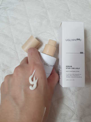 어글리프루프 세럼 스탑디어글리 딥 컨템플레이션 30ml — 5점을 준 리뷰어가 2020년 8월 올린 사용 사진