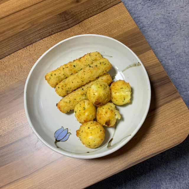 리얼치즈스틱, 리얼크림치즈볼 리뷰 사진