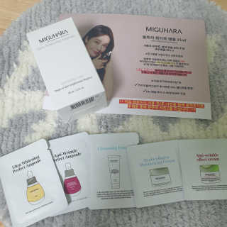 미구하라 울트라 화이트닝 앰플 35ml — 5점을 준 리뷰어가 2020년 5월 올린 사용 사진