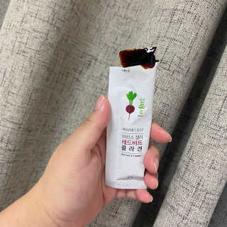 유유네이처 머빈스 젤리 레드비트 콜라겐 — 5점을 준 리뷰어가 2020년 8월 올린 사용 사진
