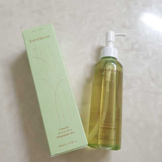 스킨큐어 산다화 순한 클렌징 동백 오일 200ml — 5점을 준 리뷰어가 2020년 5월 올린 사용 사진