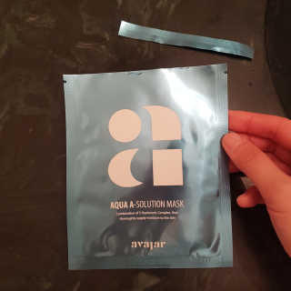 Avajar A-Solution 마스크 — 4점을 준 리뷰어가 2020년 12월 올린 사용 사진