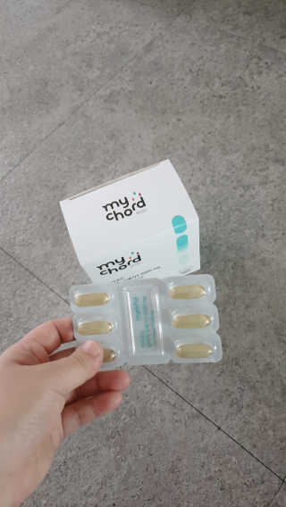 JW중외제약 마이코드 알티지 오메가3 1000 mg — 5점을 준 리뷰어가 2020년 7월 올린 사용 사진