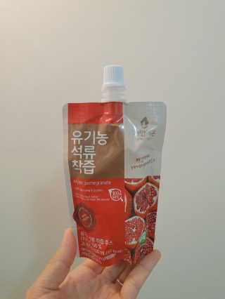 자연에온 유기농 석류 착즙 100mL 10개입 2BOX — 5점을 준 리뷰어가 2020년 11월 올린 사용 사진