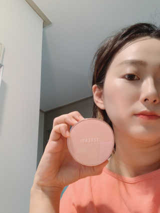 세렌디뷰티 레드 프로폴리스 하이 커버링 트리플 쿠션 — 4.5점을 준 리뷰어가 2020년 9월 올린 사용 사진