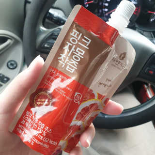 자연에온 핑크 자몽 착즙 100mL 10개입 2BOX — 5점을 준 리뷰어가 2020년 11월 올린 사용 사진