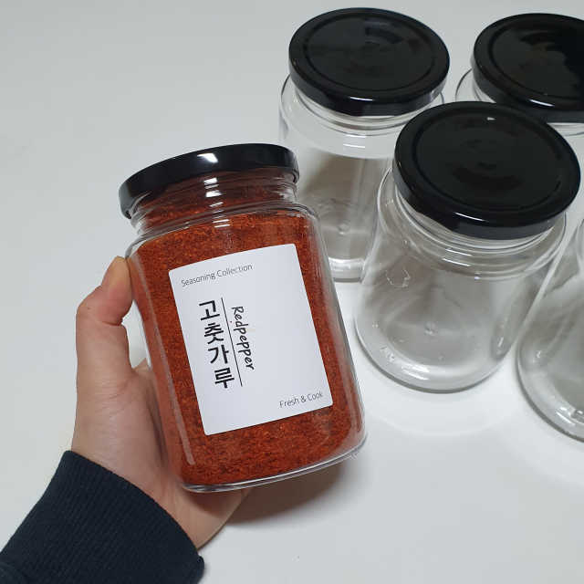 무독성 소재 트라이탄 양념통 밀폐양념 조미료통 리뷰 사진