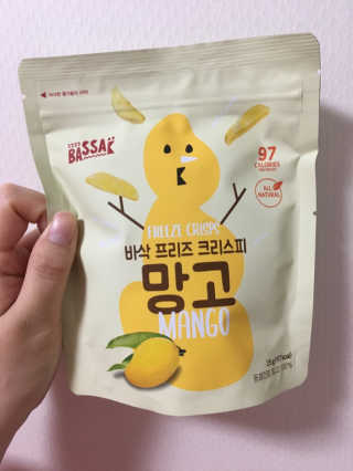 BASSAK 바삭 프리즈 크리스피 3종 — 4점을 준 리뷰어가 2020년 5월 올린 사용 사진