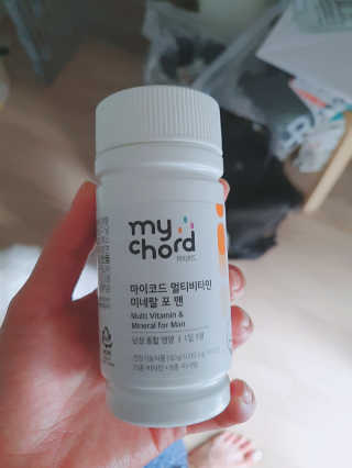 JW중외제약 마이코드 멀티비타민미네랄 포 맨 — 5점을 준 리뷰어가 2020년 9월 올린 사용 사진