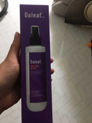 달리프 글램 헤어팩 인미스트 200ml — 4점을 준 리뷰어가 2020년 10월 올린 사용 사진