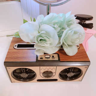 SEVIZ RETRO20W 레트로 블루투스 스피커 — 4점을 준 리뷰어가 2020년 8월 올린 사용 사진