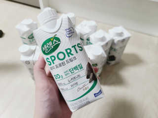 셀렉스스포츠 셀렉스 스포츠 드링크 초콜릿 _ 330ml x 12팩 — 5점을 준 리뷰어가 2020년 10월 올린 사용 사진