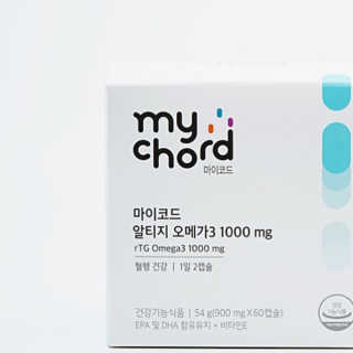 JW중외제약 마이코드 알티지 오메가3 1000 mg — 5점을 준 리뷰어가 2020년 9월 올린 사용 사진