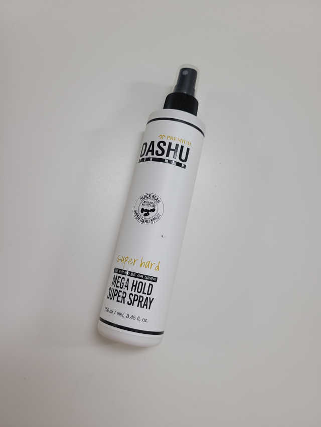 다슈 포 맨 프리미엄 메가 홀드 슈퍼 스프레이 250ml 리뷰 사진