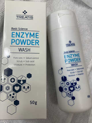 트리티스 [Treatis] Basic Science Enzyme Powder Wash 50g — 5점을 준 리뷰어가 2020년 10월 올린 사용 사진