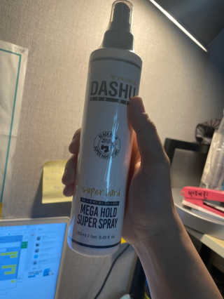 다슈코리아 다슈 포 맨 프리미엄 메가 홀드 슈퍼 스프레이 250ml — 5점을 준 리뷰어가 2020년 12월 올린 사용 사진