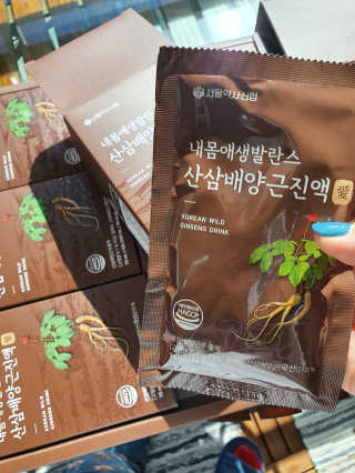 서울약사신협 약사신협_산삼배양근 진액_70ml x 30포 — 5점을 준 리뷰어가 2020년 9월 올린 사용 사진