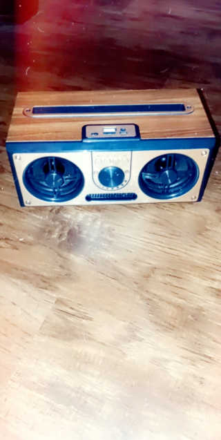 SEVIZ RETRO20W 레트로 블루투스 스피커 — 4점을 준 리뷰어가 2020년 7월 올린 사용 사진