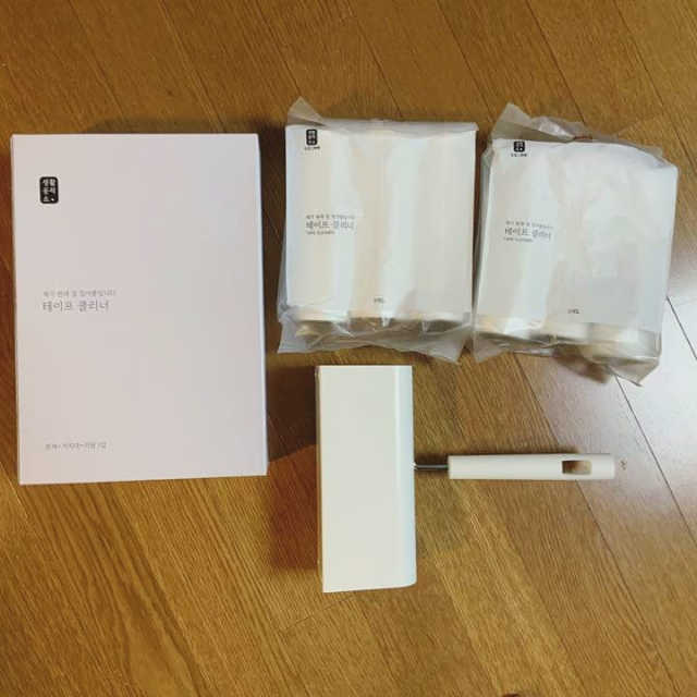 [생활공작소] 테이프클리너 본체+거치대+리필+리필6개 리뷰 사진