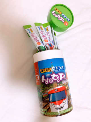 홍건강 띠띠뽀 튼튼키즈 삼형제 1~3단계 10g x 30포 — 5점을 준 리뷰어가 2020년 5월 올린 사용 사진