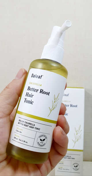 달리프 클로렐라 베러 루트 헤어토닉 100ml — 5점을 준 리뷰어가 2020년 12월 올린 사용 사진