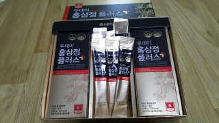 서울약사신협_투데이홍삼정플러스스틱_10g x 30포 — 5점을 준 리뷰어가 2020년 11월 올린 사용 사진