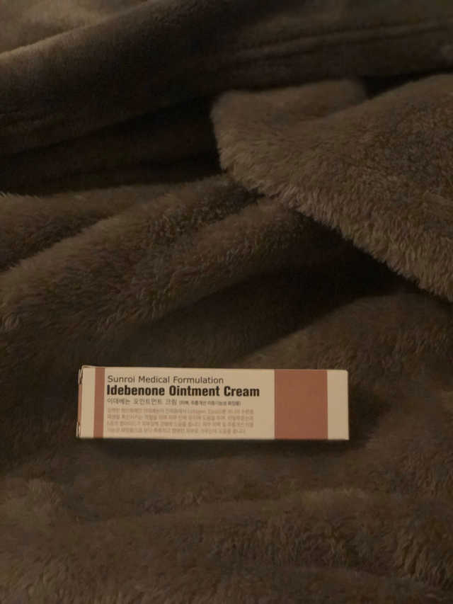 썬로이 이데베논 크림 30g 1 온스 리뷰 사진