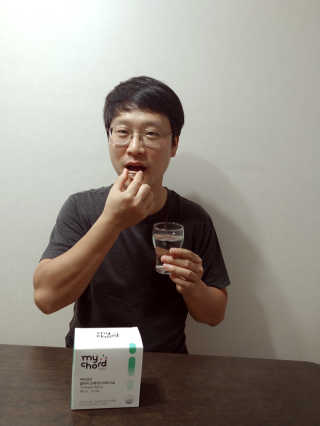 JW중외제약 마이코드 알티지 오메가3 1000 mg — 5점을 준 리뷰어가 2020년 9월 올린 사용 사진