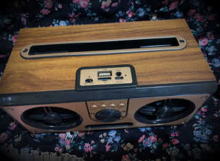 SEVIZ RETRO20W 레트로 블루투스 스피커 — 5점을 준 리뷰어가 2020년 10월 올린 사용 사진