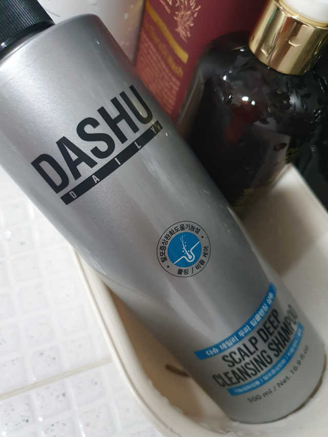 다슈 데일리 두피 딥 클렌징 샴푸 500ml 리뷰 사진