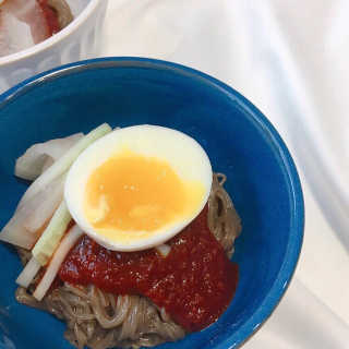 [해주냉면] 신천맛집 매운 비빔냉면 2인분 + 무절임 — 5점을 준 리뷰어가 2020년 5월 올린 사용 사진