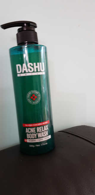 다슈코리아 다슈 데일리 아크네 릴렉스 바디워시 500ml — 5점을 준 리뷰어가 2020년 8월 올린 사용 사진