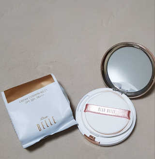 디어벨르 크림쿠션 DEAR BELLE CREAM COUSION — 5점을 준 리뷰어가 2020년 9월 올린 사용 사진