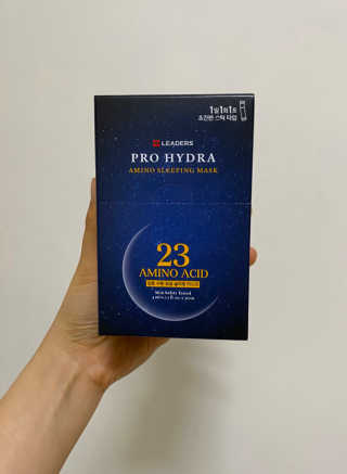 리더스코스메틱 리더스 프로 하이드라 아미노 슬리핑 마스크 — 5점을 준 리뷰어가 2020년 4월 올린 사용 사진